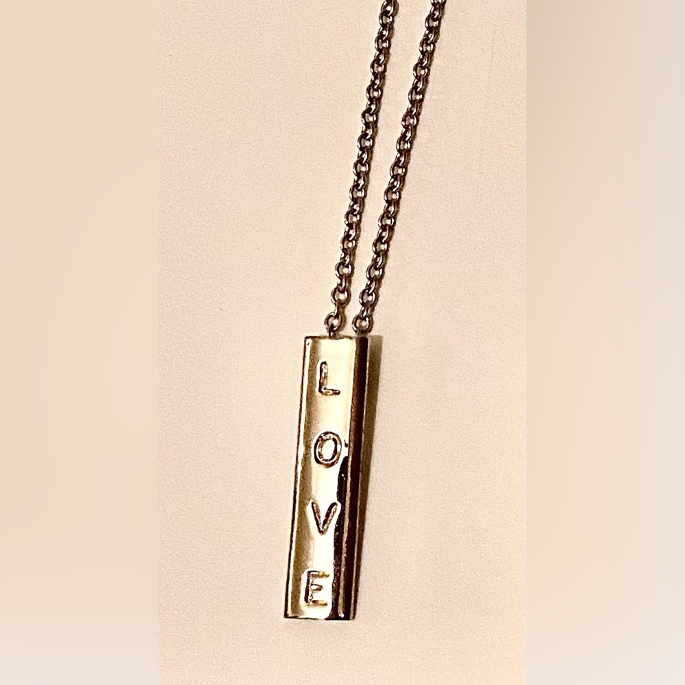 Love Bar Necklace